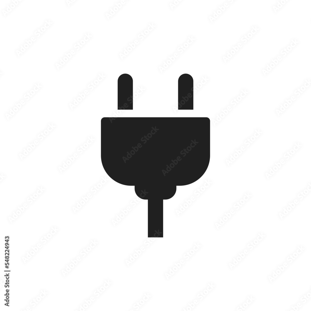 plug icon vector design illustration plug icon vector design illustration