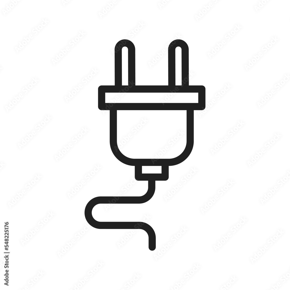 plug icon vector design illustration plug icon vector design illustration