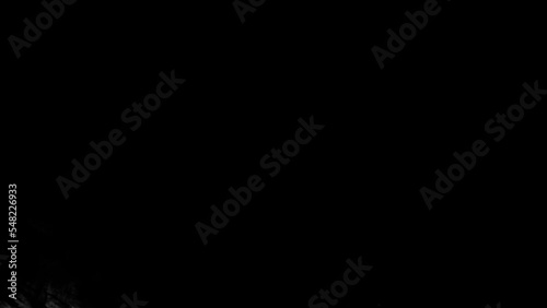 Wallpaper Mural Ink transition on alpha channel. Torontodigital.ca