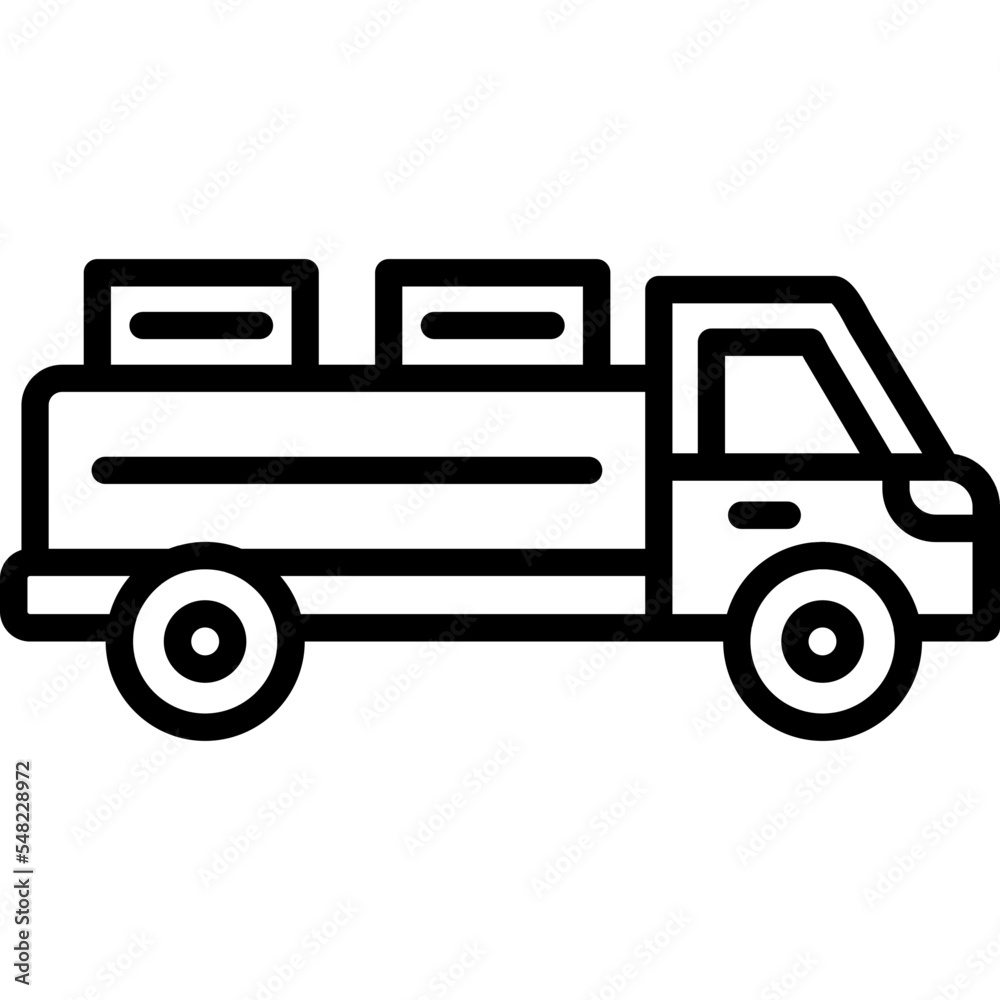 Pickup Truck Icon Pickup Truck Icon