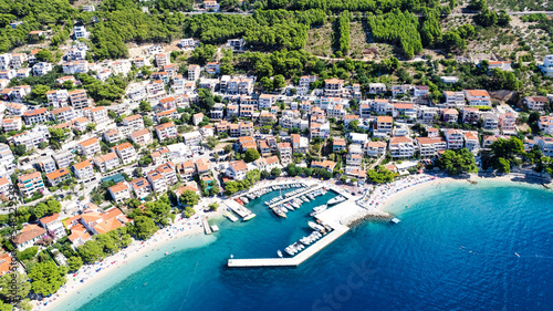 Croatia beach in Brela to Makarska Riviera, Dalmatia © Sebastian