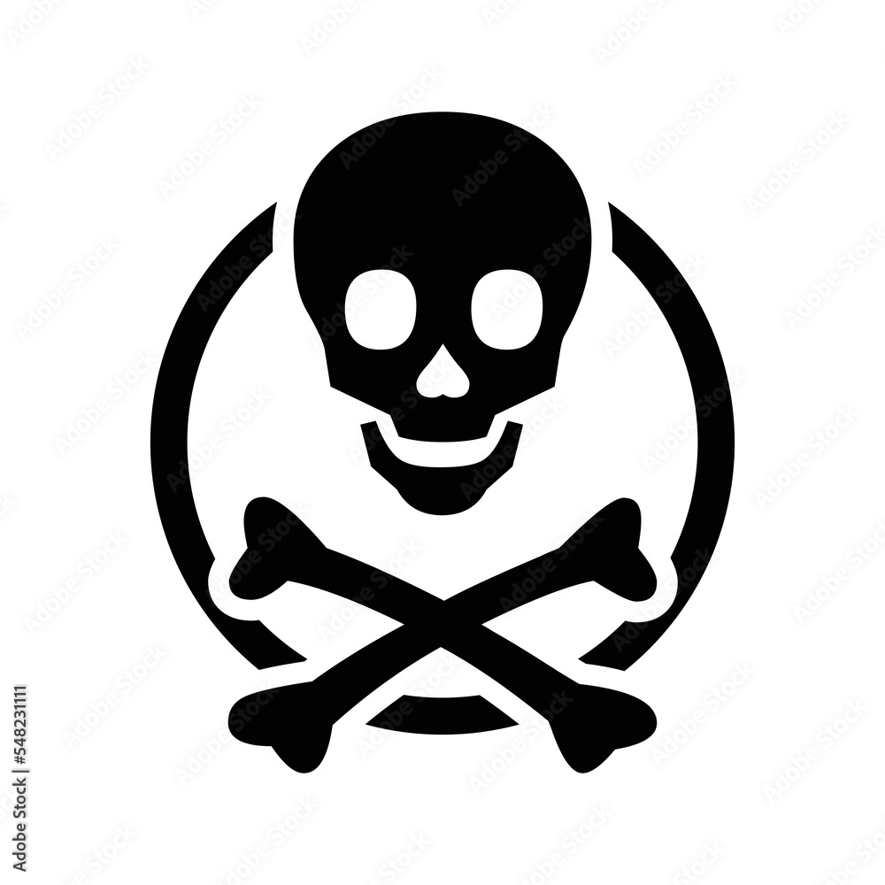 danger sign icon silhouette illustration, a simple flat design danger sign icon silhouette illustration, a simple flat design