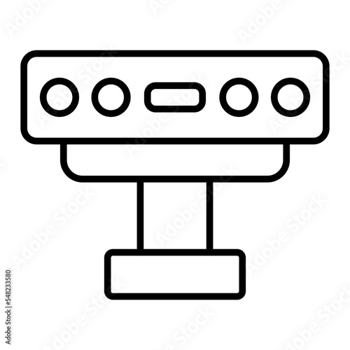 Kinect Line Icon