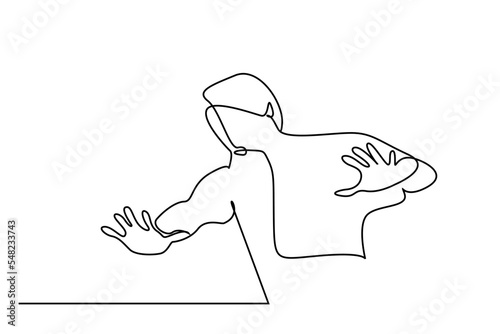 nervous nervous male arms no  dont sign accident