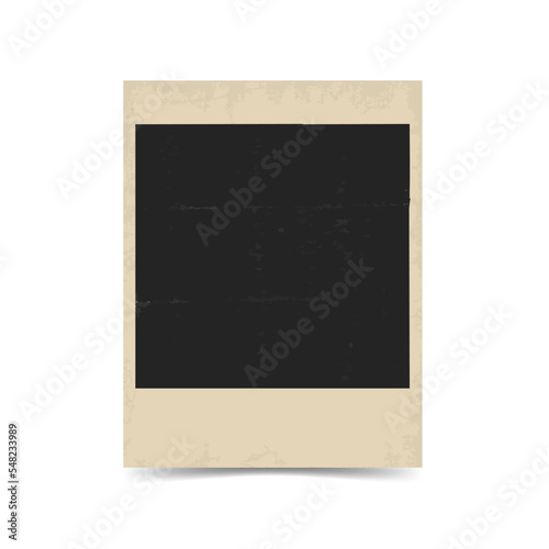 Mockup frame photo scrapbook