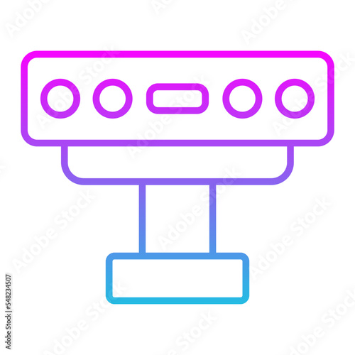 Kinect Line Gradient Icon