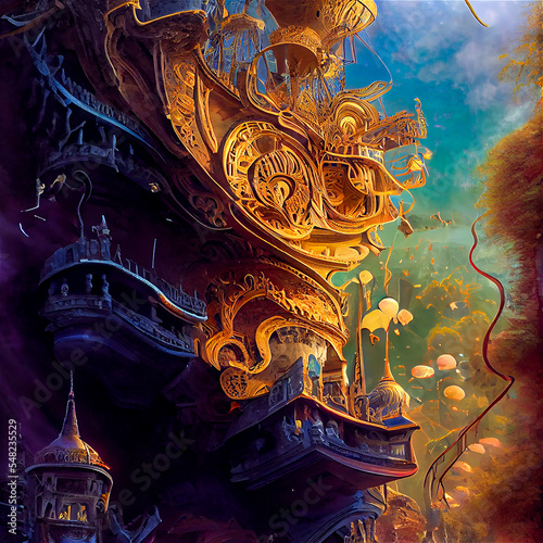 Pirate ship fantasy