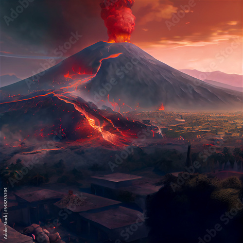 Pompeii eruption
