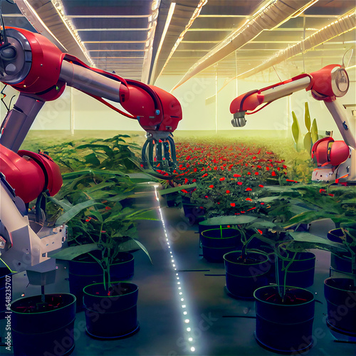 a Robotic agriculture