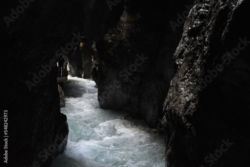 stream in the cave