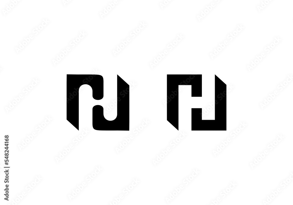 initial letter logo PH initial company icon business logo background illustration initial letter logo PH initial company icon business logo background illustration