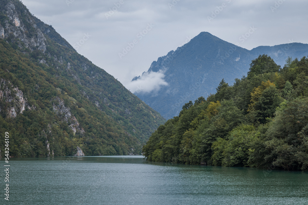 Fototapeta premium Views of Drina river, Bosnia And Herzegovina