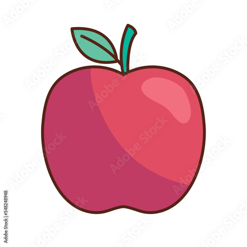 fresh apple fruit red