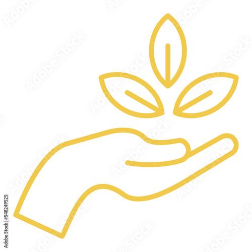 Natural Resources Multicolor Line Icon