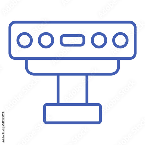 Kinect Multicolor Line Icon