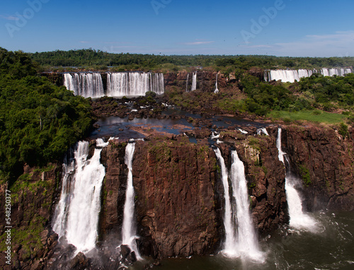 waterfall in the canyon