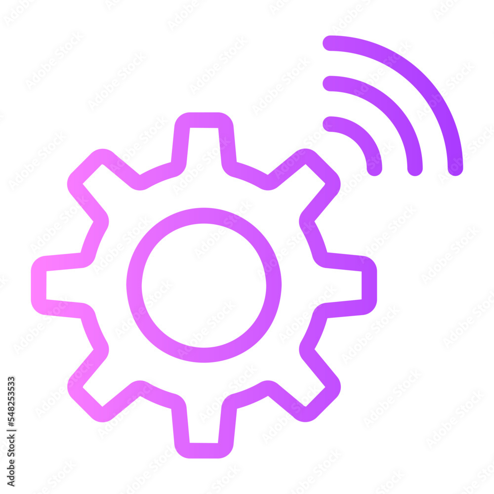 setting gradient icon