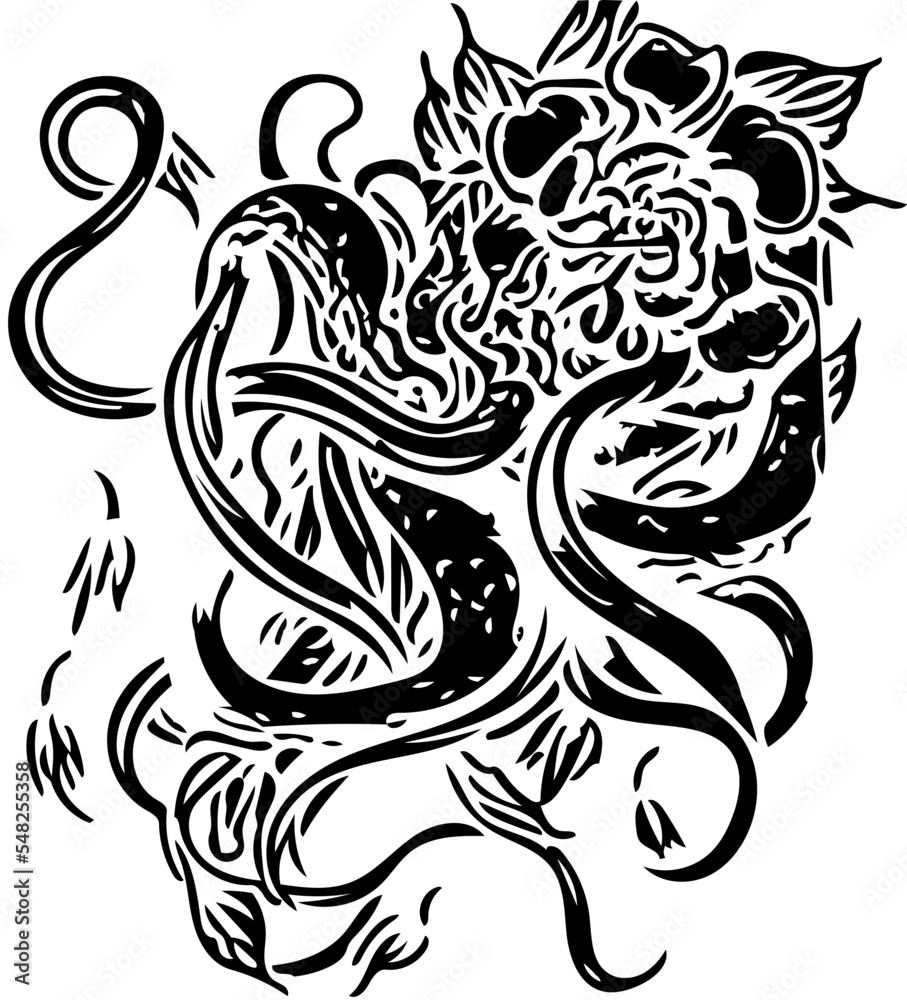 black and white tattoo black and white tattoo