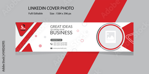 Social Media Linkedin Cover Template