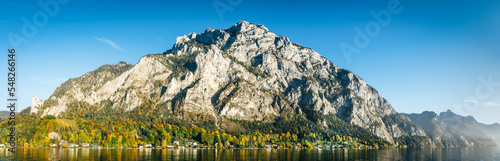Parorama of Traunstein Mountain