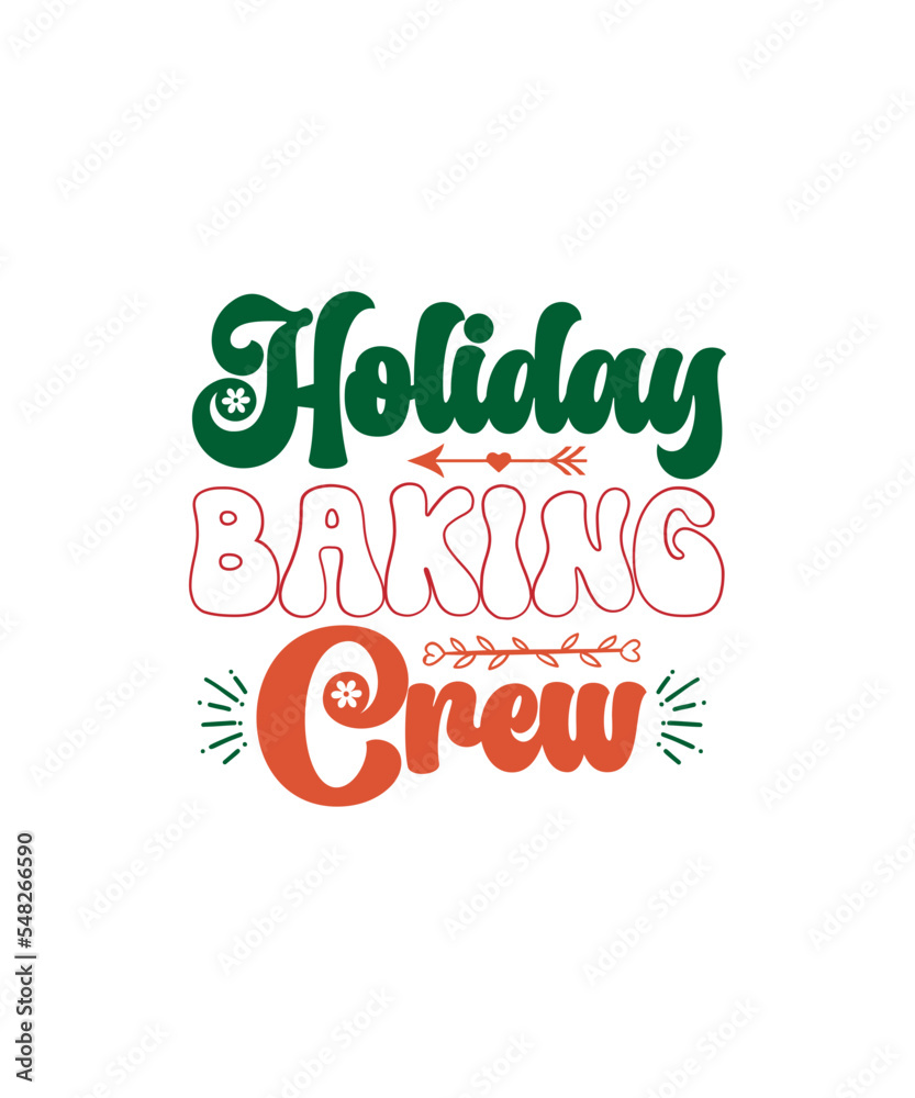 Naklejka premium Retro Christmas SVG Bundle, Christmas Sublimation Designs, Retro Christmas Svg, Merry Christmas, Christmas Shirt Design, Christmas Quote Svg