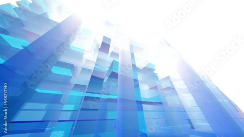 Abstract architectural background 3d rendering 