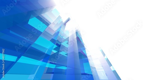 Abstract architectural background 3d rendering 