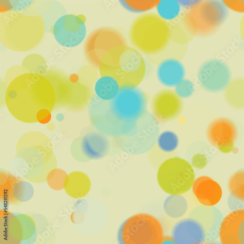 Background pattern abstract design texture. Seamless. Theme is about pattern, defocused, blending, circle, inspiration, soft, translucency, color, sequins, colorful, sparkles, illuminated