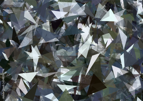 Background pattern abstract design texture. Theme is about vector, triangles, color, modern, art, graphic, futuristic, abstract, backdrop, random, decorative, shapes, sci-fi, colorful, style
