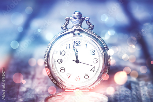 Twelve o'clock - new year's eve