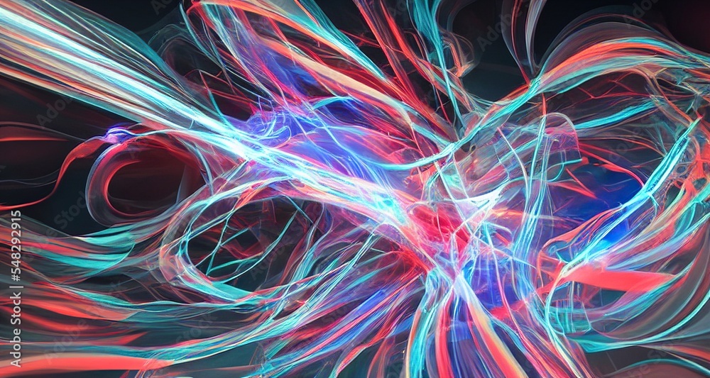 abstract colorful smoke shapes, background image, computer illustration abstract colorful smoke shapes, background image, computer illustration