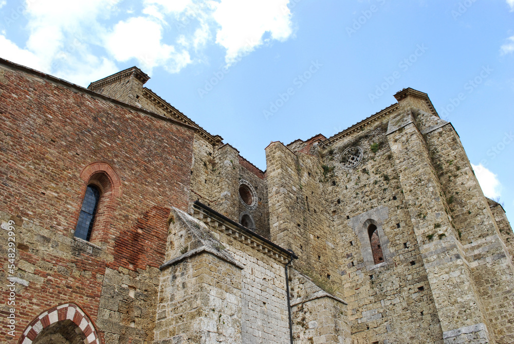 L'Abbazia di San Galgano a Chiusdino in provincia di Siena, Toscana, Italia.