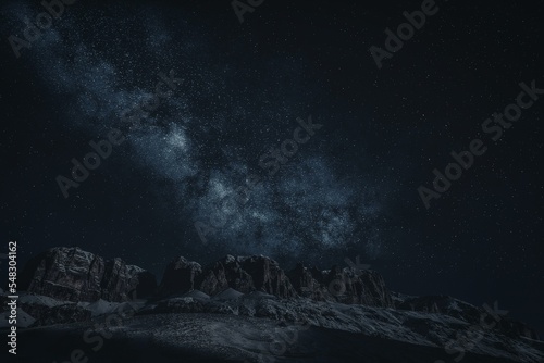 starry night sky