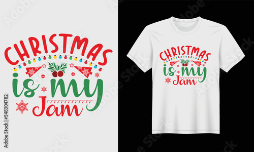 New Man Woman Family Christmas T-Shirt Design.
