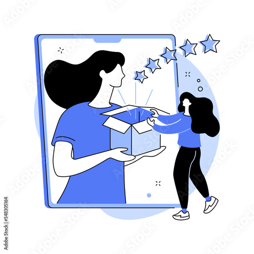 Impression management abstract concept vector illustration.