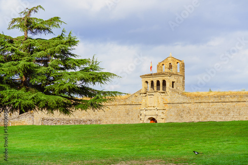Entrance to Jaca citadel in Huesca Province, Aragón, Spain photo