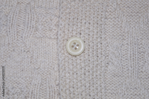 close up of a knitted sweater