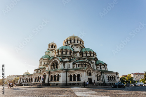 St. Alexander Nevsky Cathedral in Sofia, Bulgaria photo