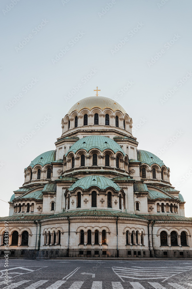 Obraz premium St. Alexander Nevsky Cathedral in Sofia, Bulgaria