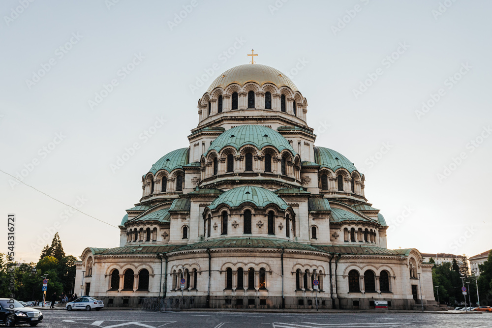 Obraz premium St. Alexander Nevsky Cathedral in Sofia, Bulgaria