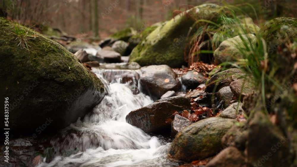 Fluss Ilse im Harz, Deutschland