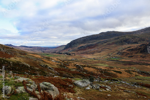 Fototapeta Naklejka Na Ścianę i Meble -  snowdonia ogwen wales