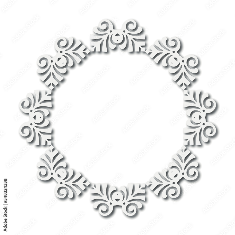 Frame, in the style of an ornament, Vector illustration eps 10, Art. Frame, in the style of an ornament, Vector illustration eps 10, Art.