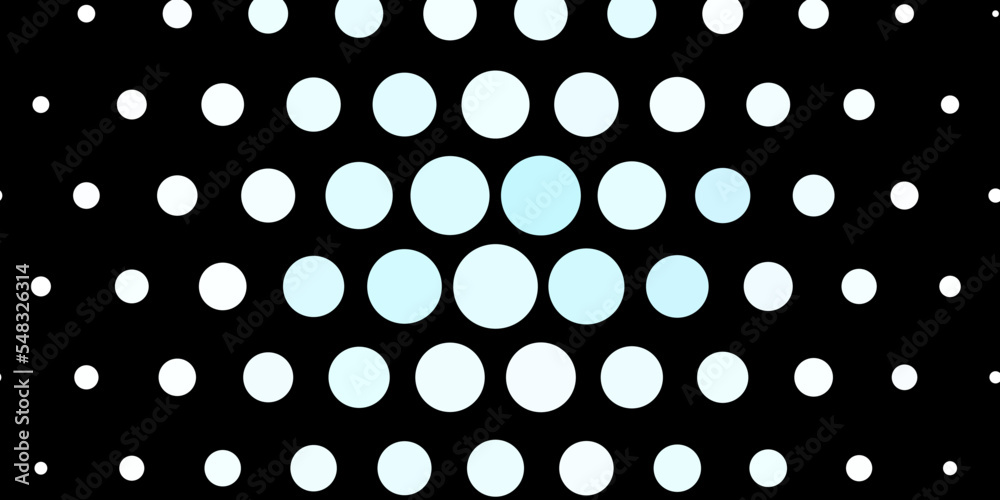 Dark BLUE vector pattern with circles. Dark BLUE vector pattern with circles.