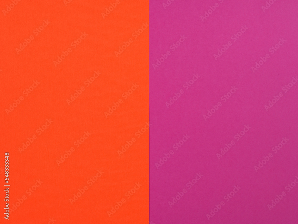 Fototapeta premium orange and pink colored papers