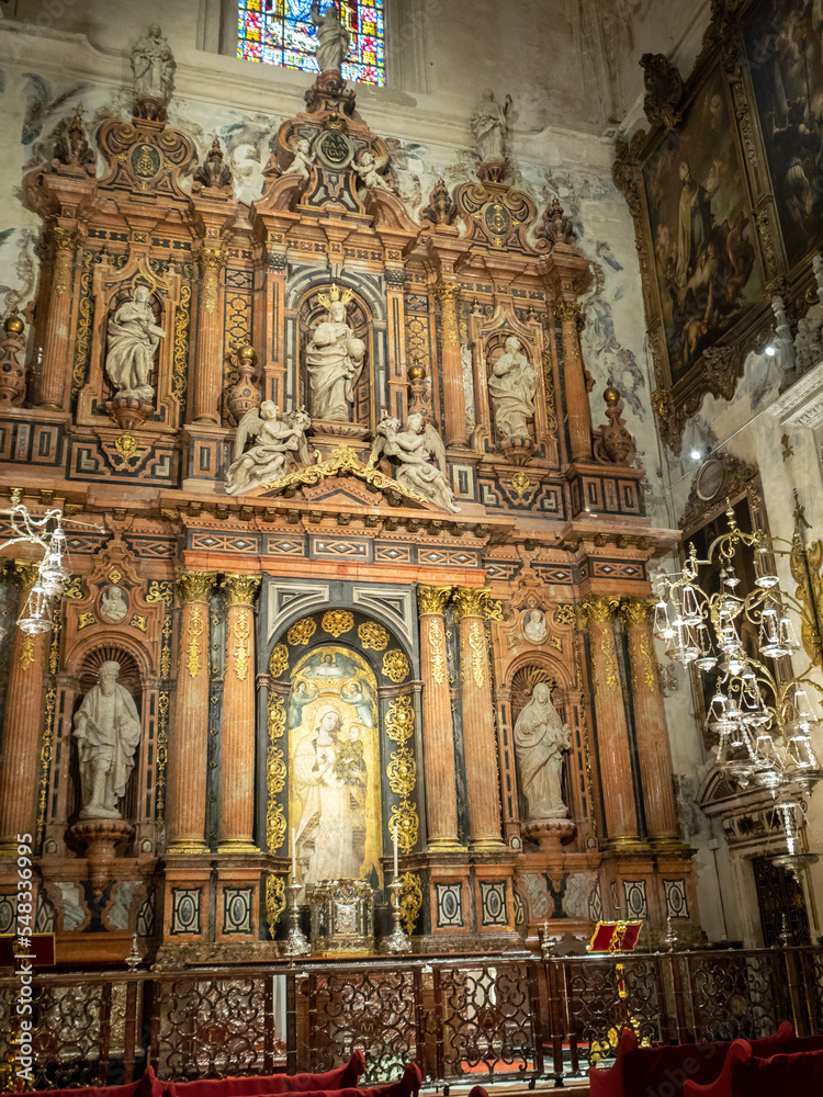 Chapel of the Virgen de la Antigua, Seville Cathedral Chapel of the Virgen de la Antigua, Seville Cathedral