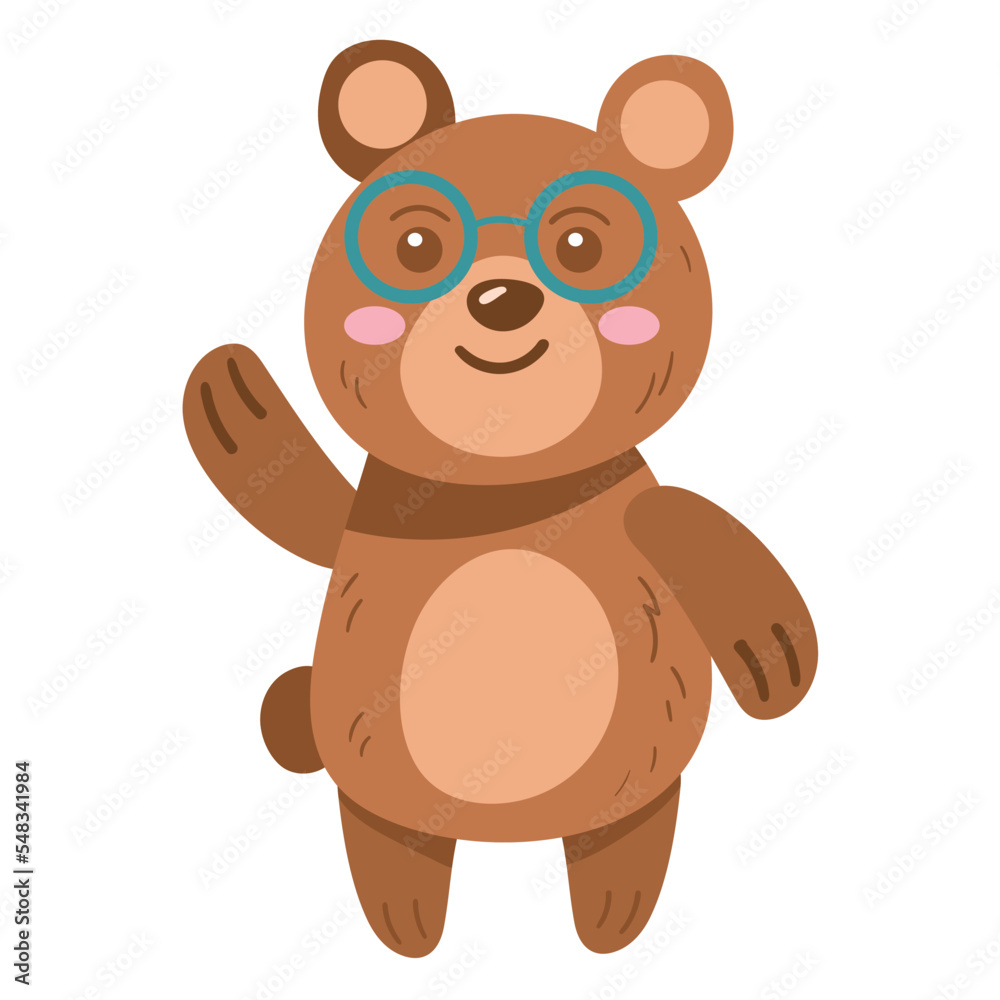 Obraz premium cute bear animal