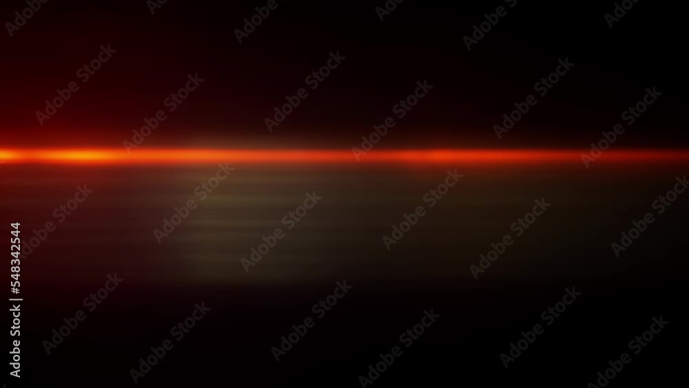 Real Anamorphic Lens Flare, Bokeh Light Leak, Real Lens Light Effects
