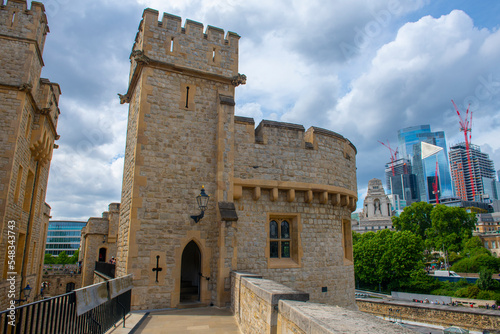 Bowyer Tower in Tower of London is a historic castle on the north bank of River Thames, London, UK. Tower of London is a UNESCO World Heritage Site since 1988. 