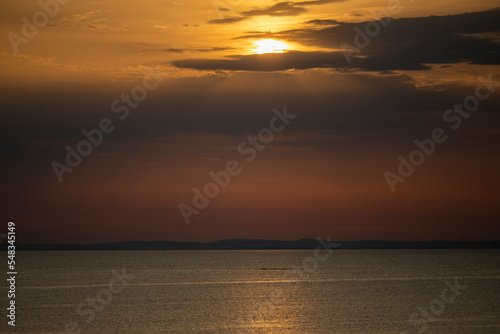 Ocean sunset Kosterhavet photo